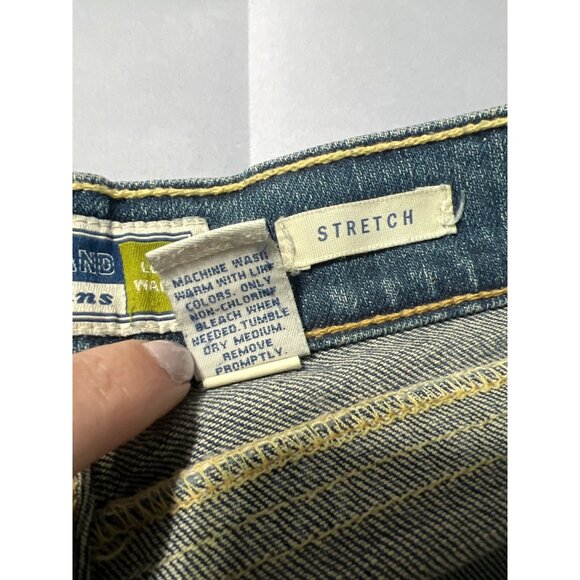 Old Navy Low Waist Stretch Blue Jeans Size 8 - Picture 4 of 5